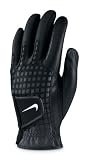 Nike Golf Men’s Tech Xtreme III Left Hand Leather Golf Glove (Black/Gunmetal/Black) (M (23cm))