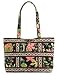 Vera Bradley Botanica Large Tic Tac Tote Handbag