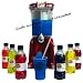 Slush Syrup: Multi-flavour pack (6x 330ml) for making Iced Slushies