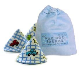 The Peepee Teepee for the Sprinkling WeeWee: Cars & Trucks in Laundry Bag