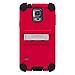 Trident Kraken AMS Series Case for Samsung Galaxy S5 - Retail Packaging - Red