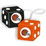 Cincinnati Bengals Nfl 3 Car Fuzzy Dice"