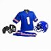 Boise State University Helmet and Uniform Set - S