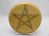 Patterned Pentagram Altar Tile Paten