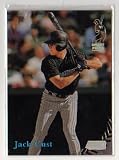 1998 Stadium Club Jack Cust Rookie Baseball Card