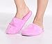 Pembrook Ladies Slippers with Memory Foam - Fuzzy Coral Fleece - House Slipper for adults, women, girls