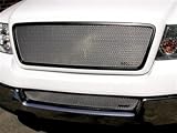 Grillcraft front grill / grille mesh for Ford F150 Color - Black