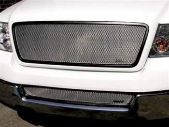 Grillcraft front grill / grille mesh for Ford F150 Color - Black