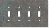 MOTTLE SLATE Switchplates Outlet Covers, Rockers, GFCI