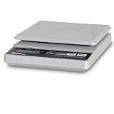 Pelouze PE5 5-lb.Straight Weigh Digital Postal Scale, 5-7/8 x 5-7/8 Platform
