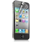 Dekcell Crystal Clear Screen Protector Guard Shield Cover for Apple iPhone 4G