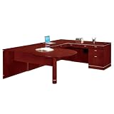 Belvedere Desert Cherry Right Bridge Peninsula UDesk Sunset Cherry Finish