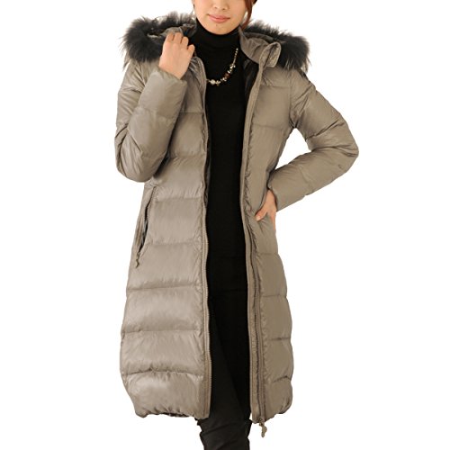 ダウン ロング コート フード ラクーン トリミング(No. 2569 r )[エースタイル]Aastyle