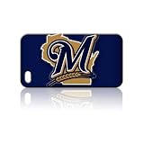 Milwaukee Brewers Hard Case Skin for Iphone 4 4s Iphone4 At&t Sprint Verizon Retail Packing.