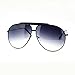 Vintage Retro Aviator Sunglasses Oversized Designer Racer Aviators