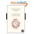 Zum ewigen Frieden und andere Schriften (Fischer Klassik)