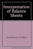 Interpretation of balance sheets