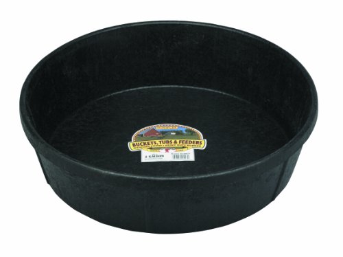 Little Giant3 Gallon Rubber Feed Pans HP-3B000BD5E1G : image