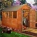 Kitchen & Housewares : Lincoln T & G Apex 6' x 4' Single Door Shed