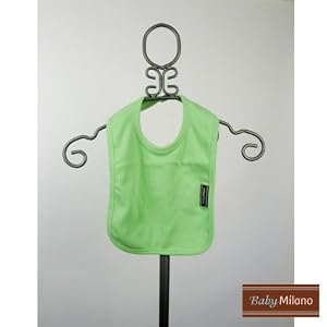 Lime Baby Bib By Baby Milano