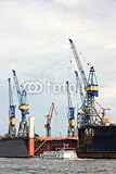 IMAGE OF Wallmonkeys Peel and Stick Wall Decals - Hamburger Hafen 09 - 24