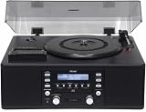 TEAC LPR500 ALL-IN-ONE CD/TURNTABLE/CASSETTE/TUNER HIFI SYSTEM & CD RECORDER WITH INTEGRATED SPEAKERS
