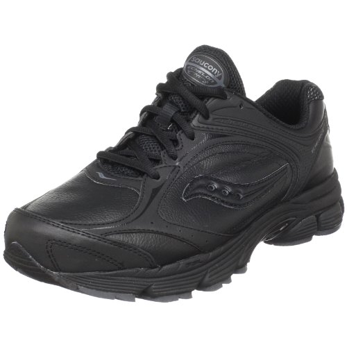 Saucony Women's ProGrid Echelon LE Walking Shoe,Black/Grey,12 W US Saucony Women's ProGrid Echelon LE Walking Shoe,Black/Grey,12 W US