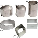 Ateco Stainless Steel Round Forms