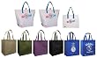 3 Insulated Tote Bags, White Combo+Reusable Grocery Tote Bag 6 Pack Combo
