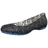 Crocs Carlisa Brushed Leopard Print Flat Women Ballerines femme