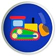 Under Construction Bulldozer Knob by Olive Kids