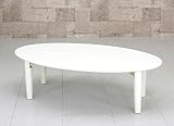 レトロテーブル・オーバル ホワイト