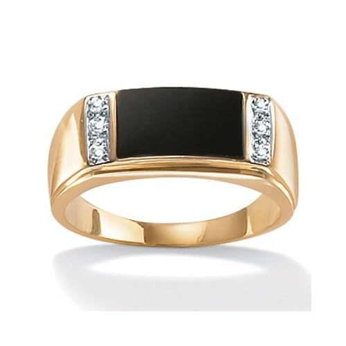 Men’s Onyx 10k Gold Ring