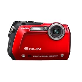 Casio Exilim EX-G1 Waterproof & Shock-Resistant Digital Camera - EX-G1RD