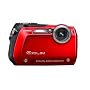 Casio Exilim EX-G1 12.1 MP Slim-line Endurance Digital Camera with 3x Optical Zoom (Red)