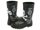 Chooka Kids Dueling Skulls Rain Boot