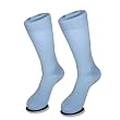 1 Pair of Antonio Ricci Light BLUE Men's COTTON Dress SOCKS NEW