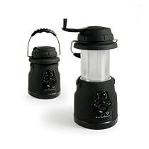 e-volve self powered wind-up Eco LED Lantern / camping lamp - With FM radio
