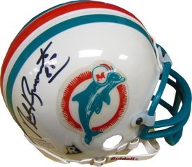 Nick Buoniconti Autographed Miami Dolphins Mini Helmet