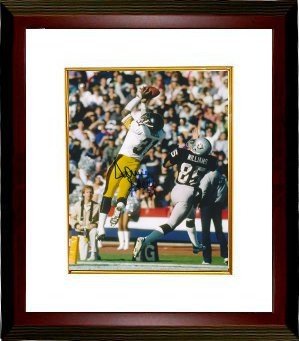 Donnie Shell Autographed/Hand Signed Pittsburgh Steelers 8x10 Photo Custom Framed