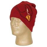 NFL "Logo Hype" Uncuffed Knit Beanie / Winter Hat- Arizona Cardinals