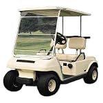 Classic Portable Golf Car Windshield - Clear