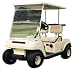 Classic Portable Golf Car Windshield - Clear