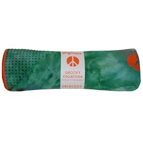 Seaburst Yoga Mat Towel - yogitoes skidless groovy collection