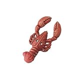 Cast Iron Red Lobster Wall Hook