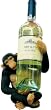 Monkey Wine Bottle Holder/Rack