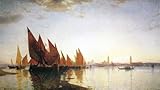 Hand Made Oil Reproduction - William Stanley Haseltine - 32 x 18 inches - Venice Hand Made Oil Reproduction - William Stanley Haseltine - 32 x 18 inches - Venice