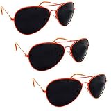 Chrome Metal Silver Mirrored Aviator Sunglasses 3 Pair Special