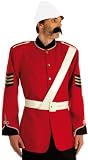 Mens Boer War British Soldier Uniform Fancy Dress Size 34-36 Small