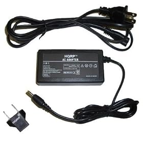 HQRP AC Power Adapter for Canon Powershot A70 / A75 Digital Camera - (incl. USA Plug & Euro Adapter)
